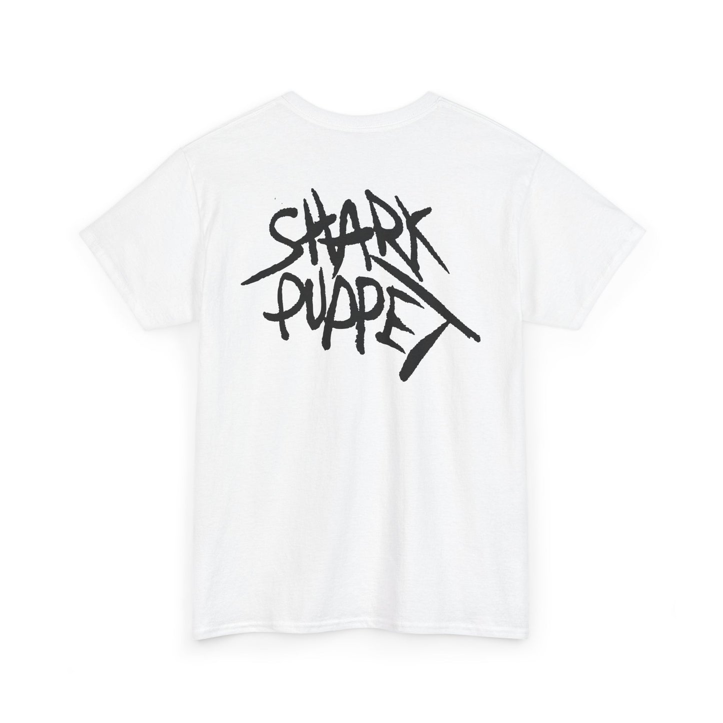 Official Shark Puppet Multi face Summer Tee