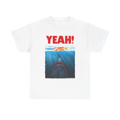 The Shark Puppet - Yeah! Jaws Parody - Unisex Heavy Cotton Tee