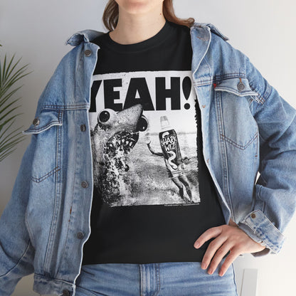 The Shark Puppet - Shark Wiz Attack Unisex Heavy Cotton Tee