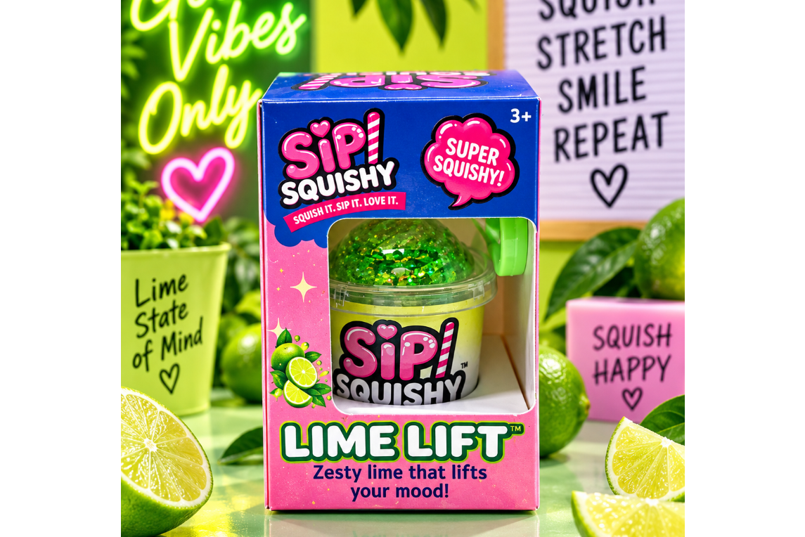 Sip Squishy — Lime Lift