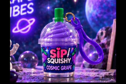 Sip Squishy — Cosmic Grape