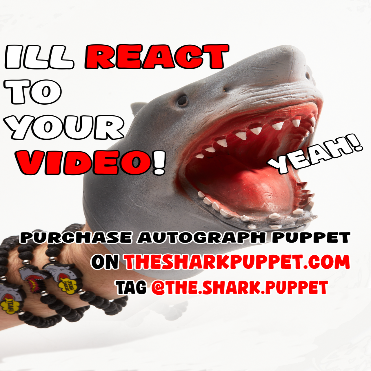 Shark Puppet Rapper Shark Puppet official merchandise – The Shark Puppet